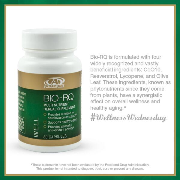 Check out Bio-RQ, this week's #wellnesswednesday