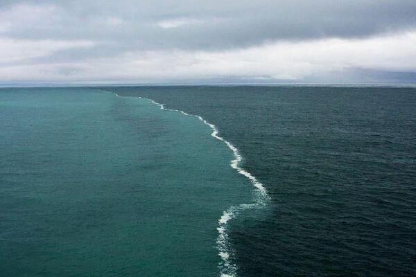 Cebeli Tarıkta Tatlı ve Tuzlu suyun birbirinden ayrıldıgı yer.