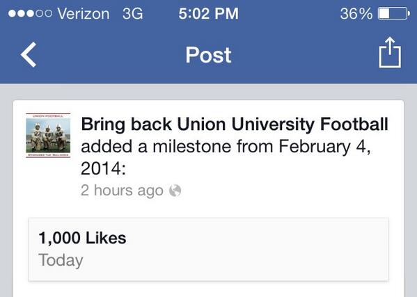 UU Football tweet media