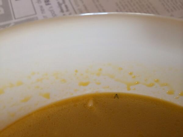 NotJustAFan2220's tweet image. @CampbellCanada seriously a fly in my soup #hopeidontgetsick #ruinedlunch #gross #believe