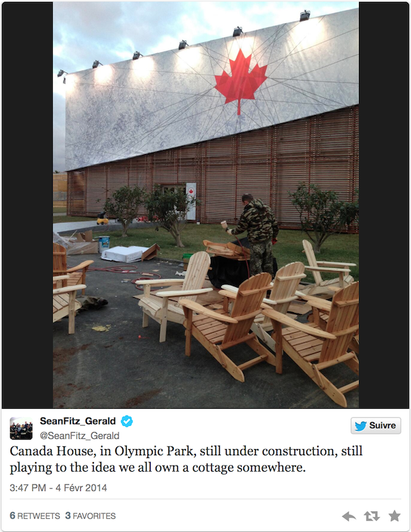 ProblemsSochi's tweet image. Canada House in Olympic Park.
#ProblemsSochi #Sochi #Sochi2014