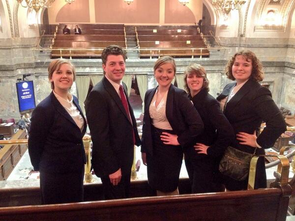 Watching the senate in action! #hosa2014