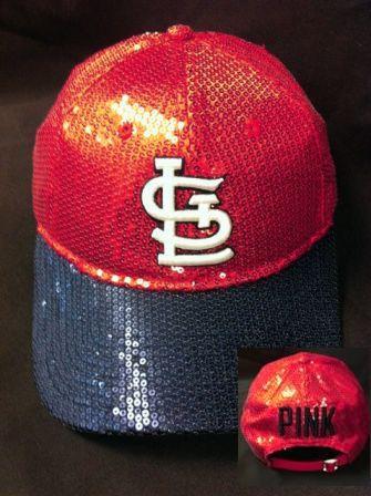Cardinals's tweet photo. New Victoria's Secret PINK hat ($39.50) only at the #BuschStadiumTeamStore! Shop more PINK: http://t.co/e5raAWAsuX http://t.co/VQrs23ZVK4