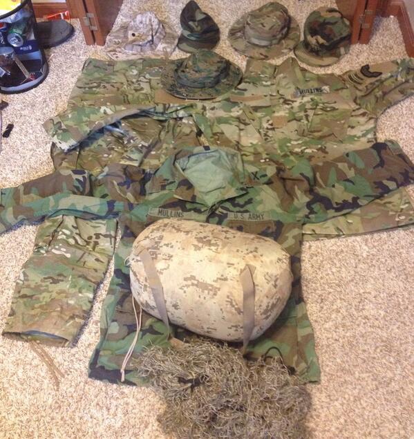 If you think I have to much camo you have not met me #Ranger #RLTW