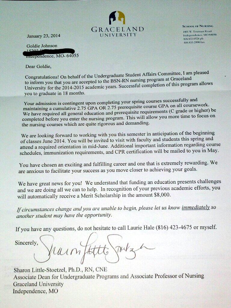 charity school of nursing acceptance letters goldie johnson goldiiejohnson charity school of nursing acceptance letters goldie johnson goldiiejohnson