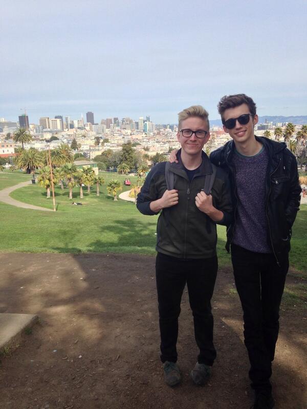 troyesivan's tweet photo. #Troyler takes San Fran! @tyleroakley http://t.co/iJYTD9Bc4i