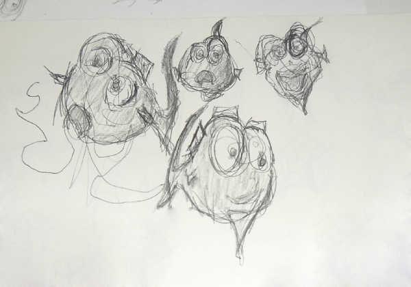 LucasHerbin's tweet photo. A little fish character for tonight =)

#sketch #drawing #character #illustration http://t.co/PY8THfk3hi