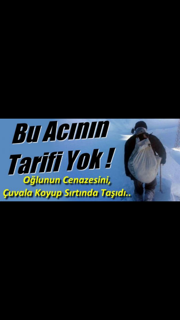 Zelalalal's tweet photo. Kar her yerde güzel yağmaz. Yine Van'da yitip giden bir can daha.. Yine birbirinden ayrılan bir baba ve bir çocuk. http://t.co/fQEQFFQZqx
