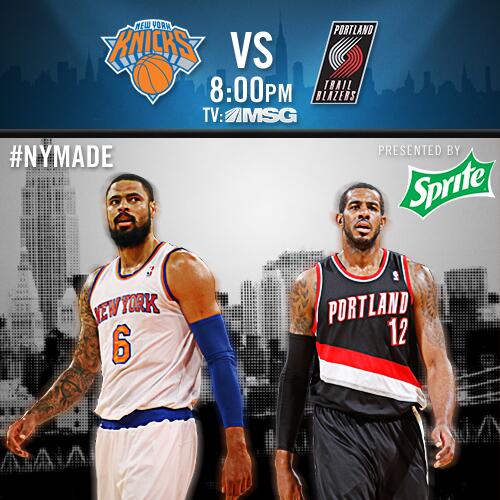 nyknicks tweet picture