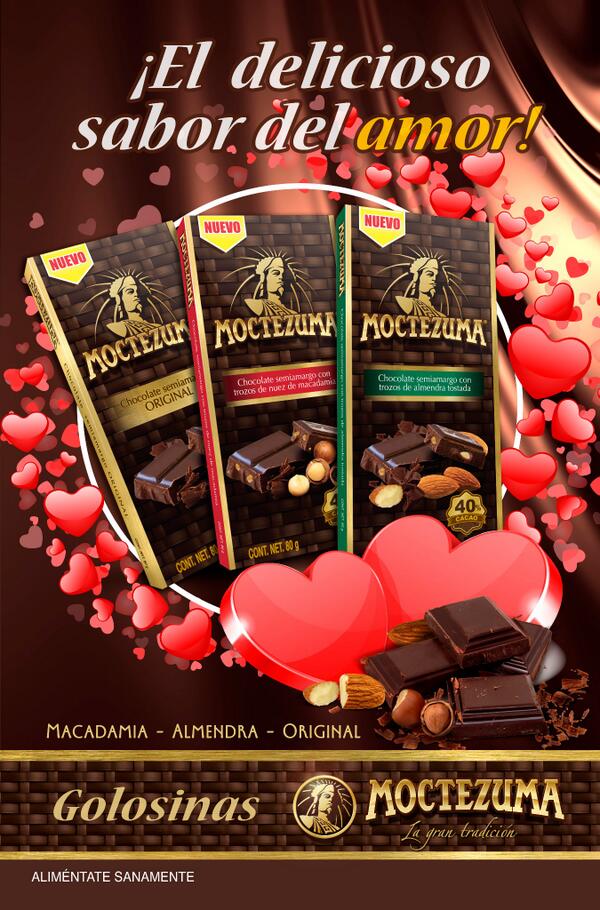 MoctezumaChoco's tweet photo. Se acerca #SanValentín! No dudes en regalar nuestra deliciosa #GolosinaMoctezuma a esa persona especial! :D http://t.co/hVzFV1uatb