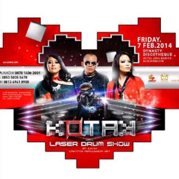 Asiiikkk jumat tgl 7 feb ke Banjarmasin, show di Dynasty discotheque, kerabat yuk beraksi  ... m.tmi.me/1dDbJO