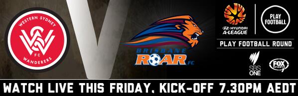 Friday's top of the ladder clash will be simulcast on SBS ONE, SBS 2, SBS HD, FOX Sports 1 &amp; FOX Sports HD #WSWvBRI