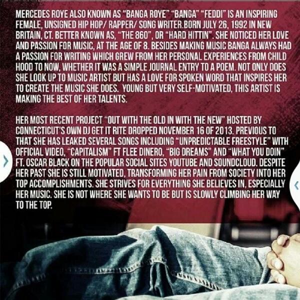 FleeDinero581's tweet image. Peep my sis @BangaRoye_  on the new cover of #CTFlow Magazine and peep me on her mixtape on DatPiff.com