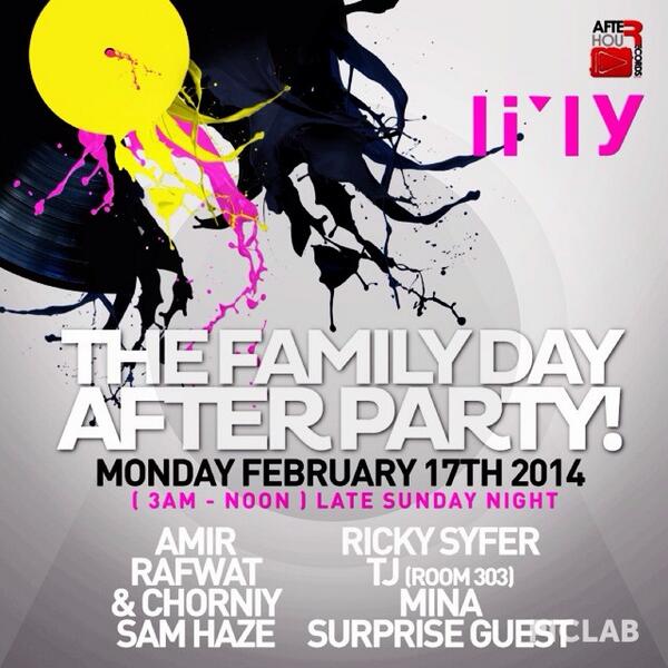 The Family Day After Party!