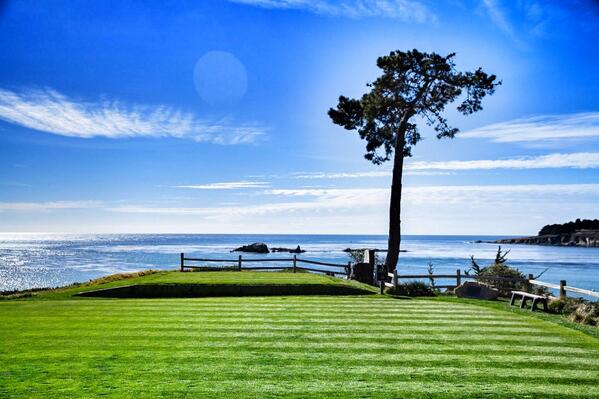 Pebble Beach Golf Links, Hole 5, Par 3, 192 yds, Pacific Ocean as a backdrop.....does it get any better? #attproam