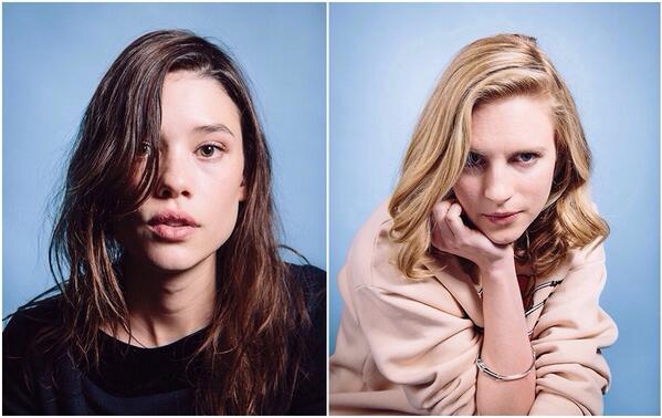 IOriginsMovie's tweet photo. Great photos of @britmarling &amp; Astrid Berges at Sundance by @Variety: http://t.co/AjAZaKnwr4! RT if you like! http://t.co/HaYZHQGRR5