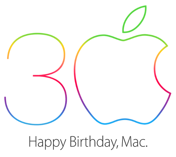 OfficeApp's tweet photo. Happy Birthday, Mac! Watch the movie "Thirty Years of Mac" http://t.co/xgMZa3aJWP http://t.co/XmOpGs22Ti