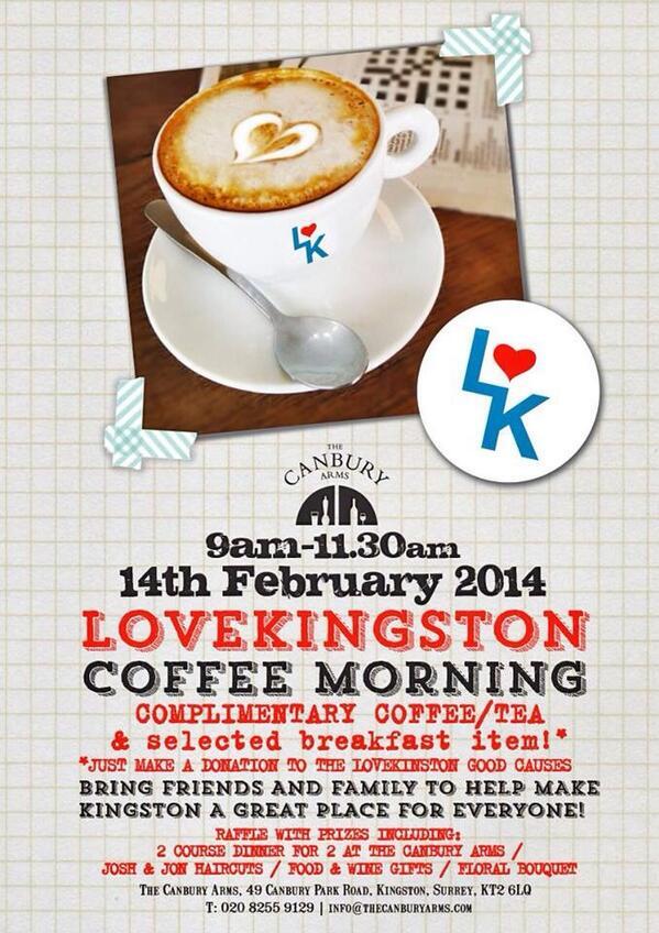 Love Kingston On Twitter Enjoy A Free Coffee Tea Butty