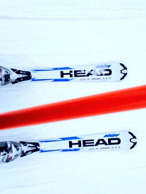 Out skiing now. Not sure if I dare taking the big mountain again... 😁