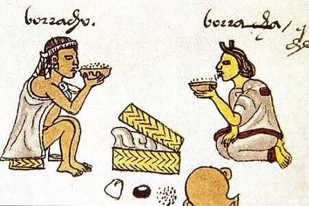 Cuauhtemoc_1521's tweet photo. PAREJA MEXICA TOMANDO PULQUE códice Mendoza @tlachiqueroo @lapulcata @El_Pulque http://t.co/L67Q8BIIL0