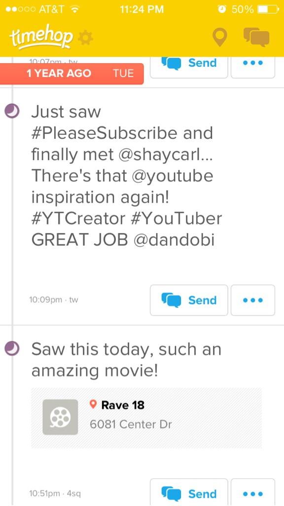 JcRocker12's tweet image. Also, saw #PleaseSubscribe exactly a year ago. @PleaseSubscribe