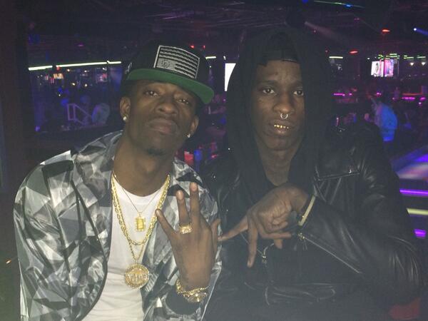 My Bro <a href="/RichHomieQuan/">RICH HOMIE BABY!</a> came and fucked with me tonight #GoldRush