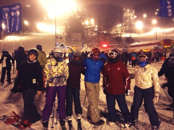 @Ski_Bromont: Montreal Barbarians hit the slopes last night!