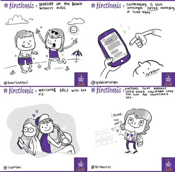 cadburysilk's tweet photo. Keep the love coming this way!
Get a customised doodle of your tweet! Just Tweet to us with #FirstLoveIs! http://t.co/vS05GRBehu