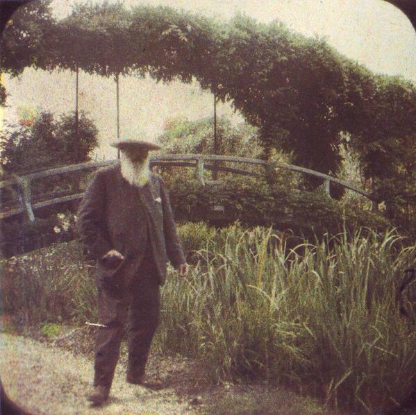 Check Out What Claude Monet Looked Like  in 1915 