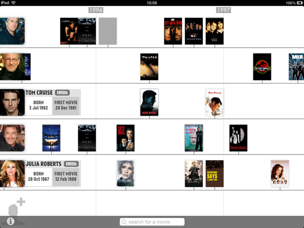 scriptedapp's tweet image. Check out this free iPad visual filmography app - Credits for iPad bit.ly/Zqt4Nb