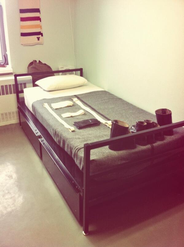 Great start to Carr-Harris day with an 0630 full room inspection