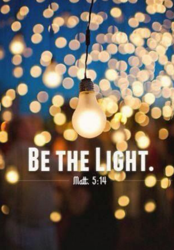 SocialCircleFCA's tweet photo. Matthew 5:14 💡 http://t.co/AQ3pG1Zrt0