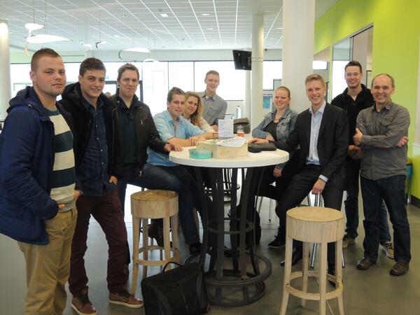 Vruchtbare en interessante discussie met jonge boeren/ studenten van @cahvilentum Dronten over Europa/ Landbouw