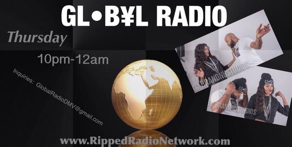 GlobalRadioDMV's tweet photo. Tune in to #GlobalRadio tonight at 10pm w/ @_CherelleJ + @FonzarellyIII http://t.co/mnQ7tXSXA9