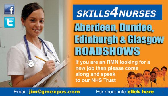 St Andrews Recruiting now... Aberdeen 25th Feb, Dundee 26th Feb, Edinburgh 27th Feb and Glasgow 28th Feb