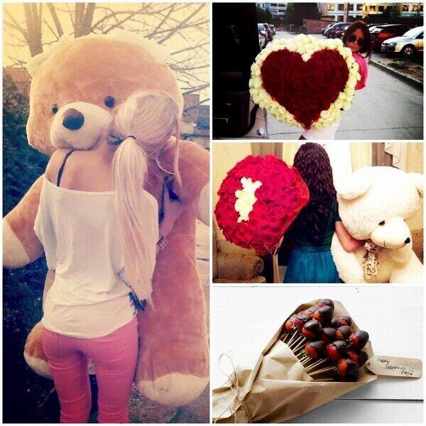 elchicodetwiter's tweet photo. El sueño de cualquier chica por San Valentín. http://t.co/mrATYCsf5P