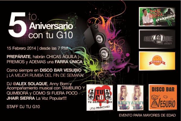 FansTuwirbig's tweet photo. GRACIAS A TODOS POR SU APOYO...! RELAX NEW.!!! @tugeneracion  @tuwirbig  ..!! MAS FUERTES #LATINO #MUSICA #letsgo http://t.co/VKtdx5unyj