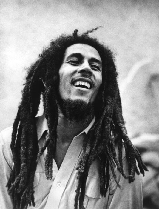 \"One good thing about music, when it hits you, you feel no pain.\" - Happy Birthday, Bob Marley. 