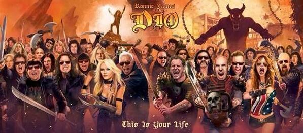 myMotorhead's tweet photo. We are honored to be on the @OfficialRJDio Tribute! We performed the Rainbow song "Starstruck" with Biff Byford! http://t.co/uEnIlOK1KX