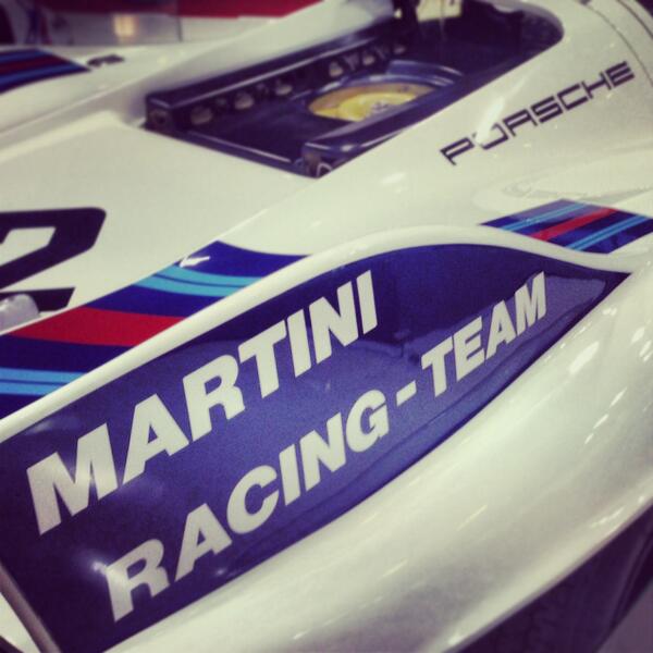 RSMagPorsche's tweet photo. De passage hier sur le stand #Porsche de #Rétromobile. A ne pas manquer ! #Porsche917 #Martini #Racing ##team http://t.co/eVqzSWmf9G