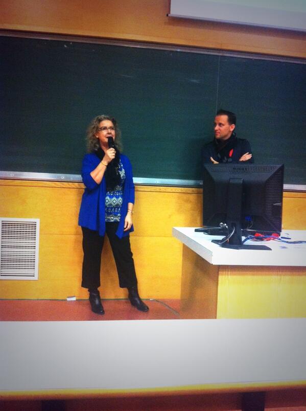 Veille2014's tweet photo. Quelques mots de notre Maryse Ivern, chef de département information-communication ! #Veille2014 http://t.co/p6pMgxxhyi