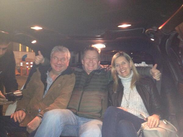 On way to #paulsimonsting show #vancouver #limo fun #lovebearfoot <a href="/bearfootbistro/">Andre</a>
