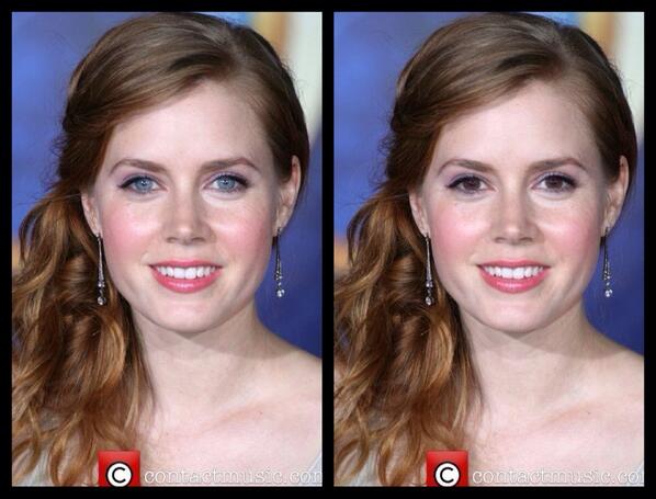 MEDAMAeye's tweet photo. Amy Adams
左→ビフォア
右→アフター https://t.co/SLpVNQ8Dia