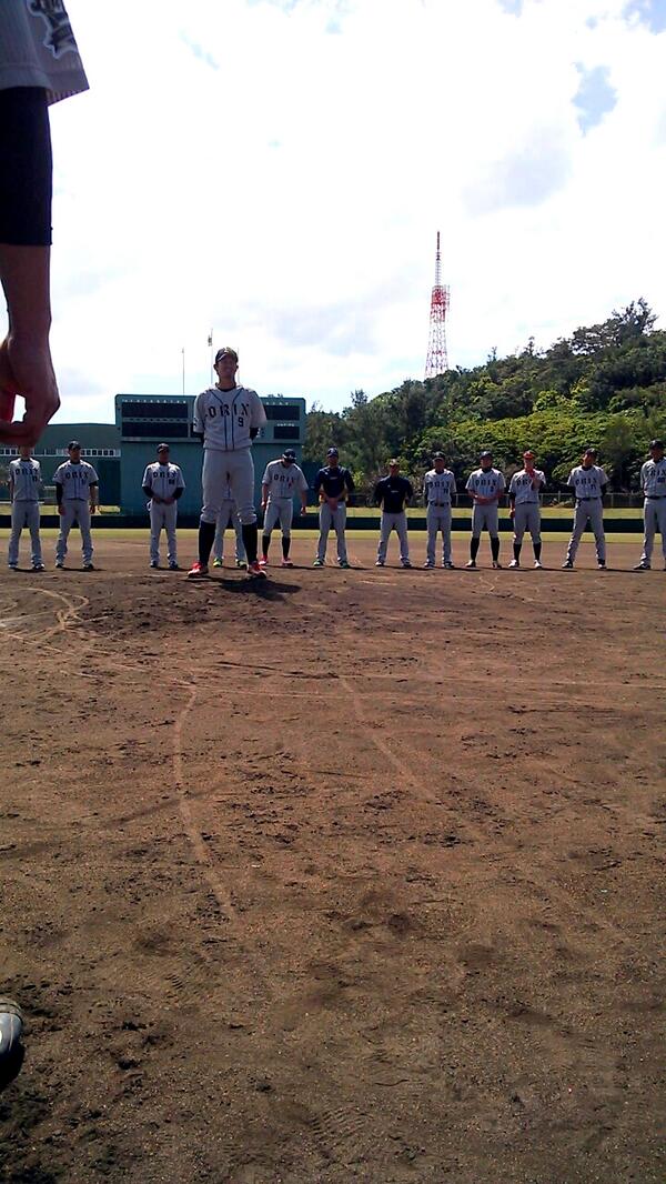 Orix_Buffaloes's tweet photo. 【春季キャンプ情報】 宮古島キャンプ☆打ち上げましたー♪ #bs2014 #npb #springcamp2014 http://t.co/splgJGgzEM