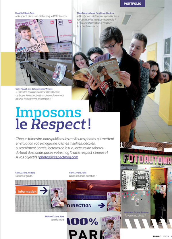 PAucazou's tweet image. Contrairement à ce qu'écrit #RespectMag, le respect ne s'impose pas, il se gagne.