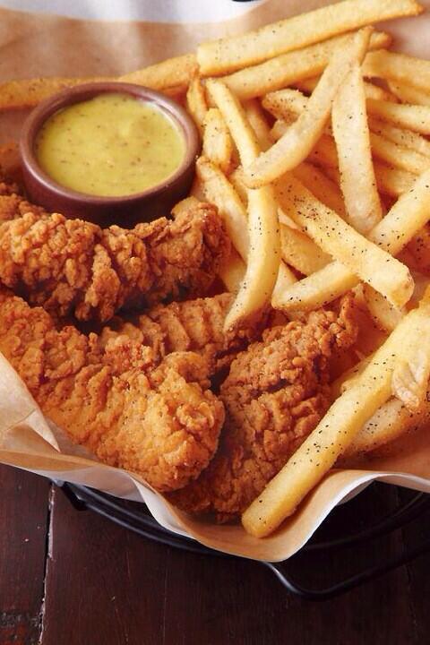 Chicken Finger and Fries.