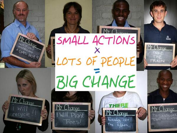 respCPT's tweet photo. The @2OceansAquarium team reminds us all that BIG CHANGE starts with each of us. What is YOUR change? #rtweek14 http://t.co/Tk1VhASN8E
