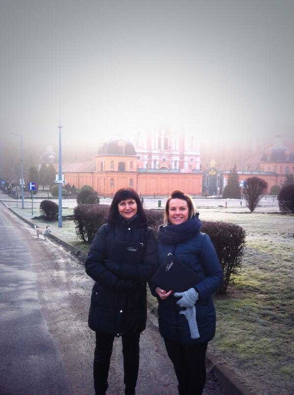 Labrīt, ceļā uz Lipskas baznīcas dievkalpojumu tā ap 7.00 no rīta. Apzinīgās! #GdanskChoirFestival