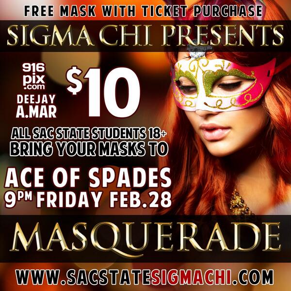 In case you missed it! The biggest party of the year is here and trust us, you won't want to miss out! #SigmaChi