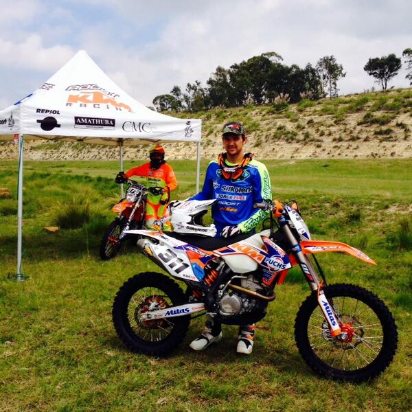 Okay lets get down to business, first round of the National Enduro Series lets go <a href="/DarrenP311/">Darren Pienaar</a> <a href="/NicPienaar_979/">Nic Pienaar</a>